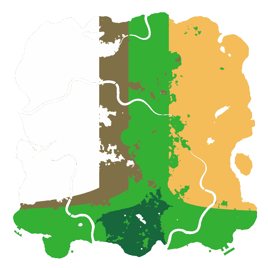 Biome Rust Map: Custom Map