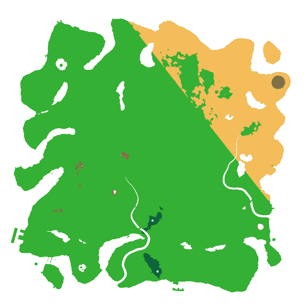 Biome Rust Map: Custom Map