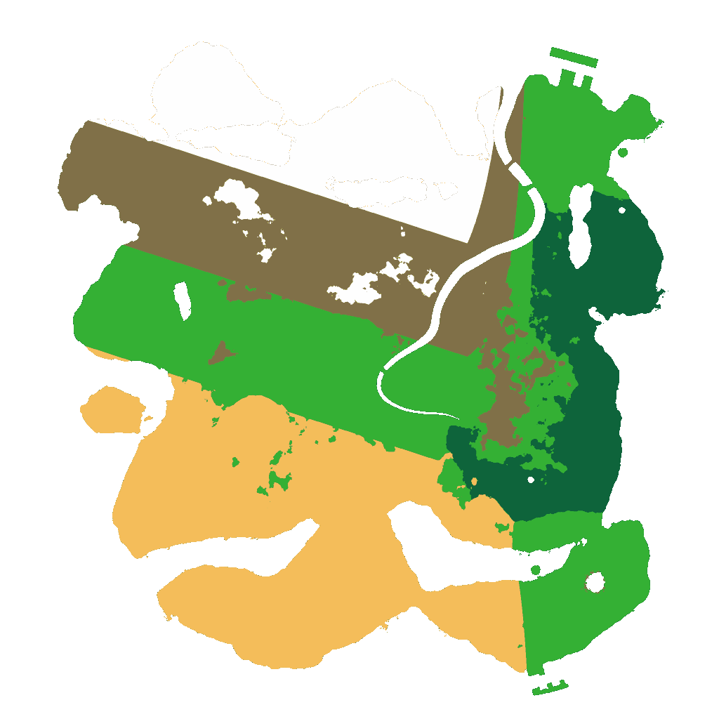 Biome Rust Map: Custom Map