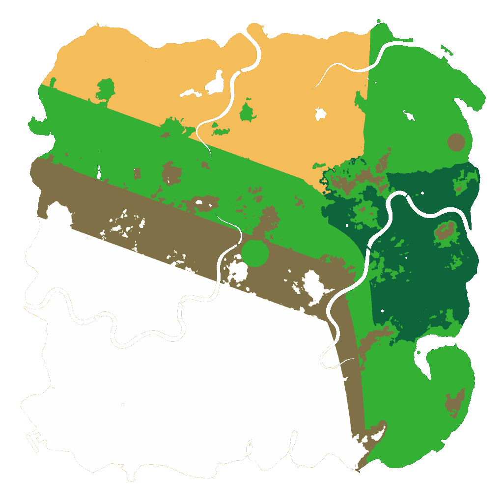 Biome Rust Map: Custom Map