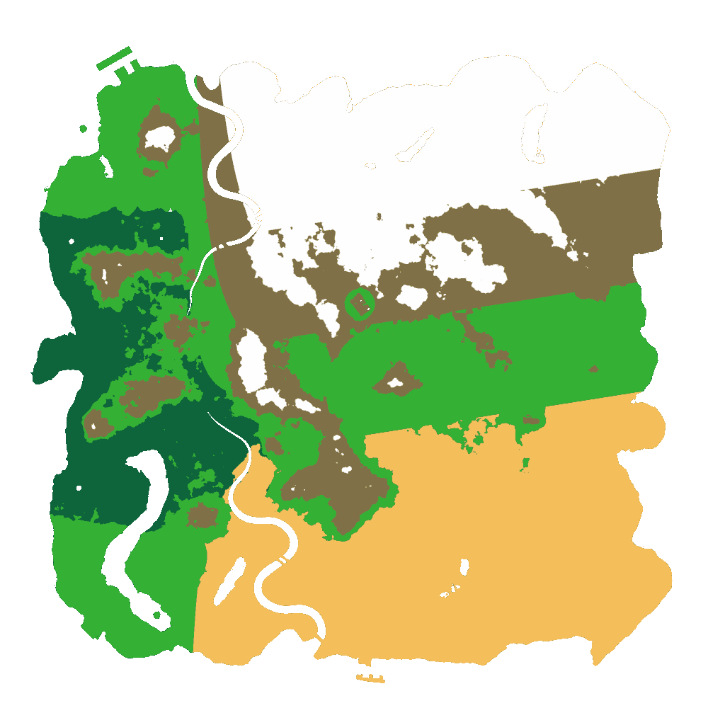 Biome Rust Map: Custom Map