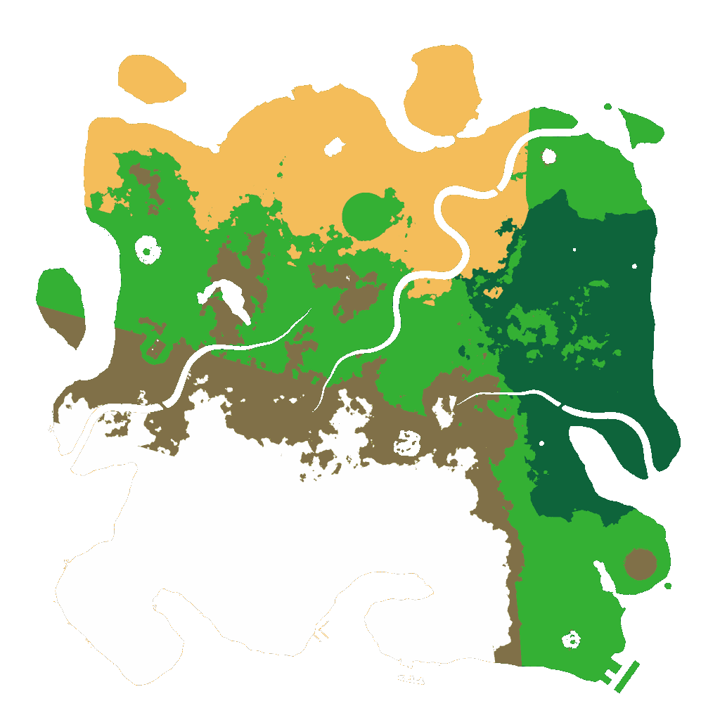 Biome Rust Map: Custom Map