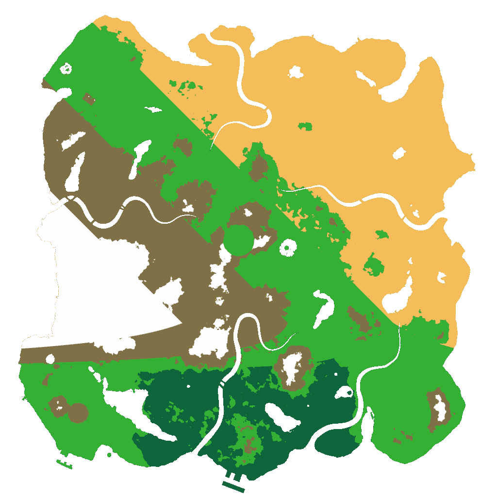 Biome Rust Map: Custom Map