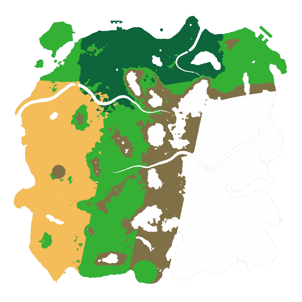 Biome Rust Map: Custom Map