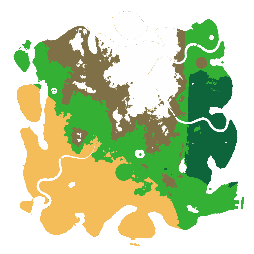 Biome Rust Map: Custom Map