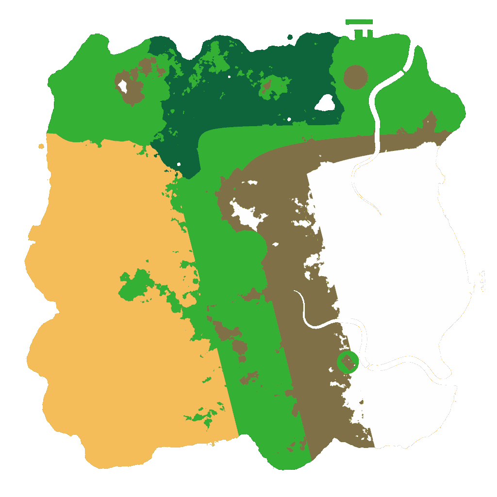 Biome Rust Map: Custom Map