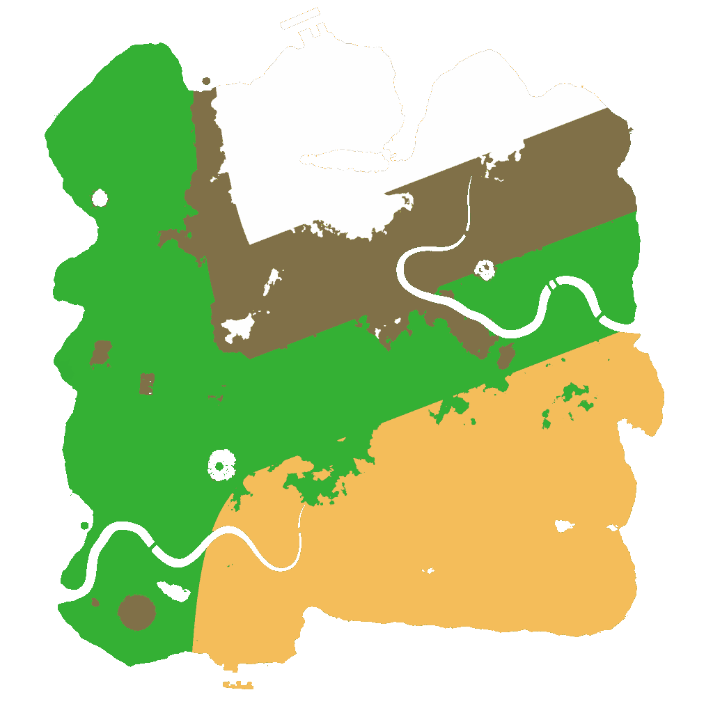 Biome Rust Map: Custom Map