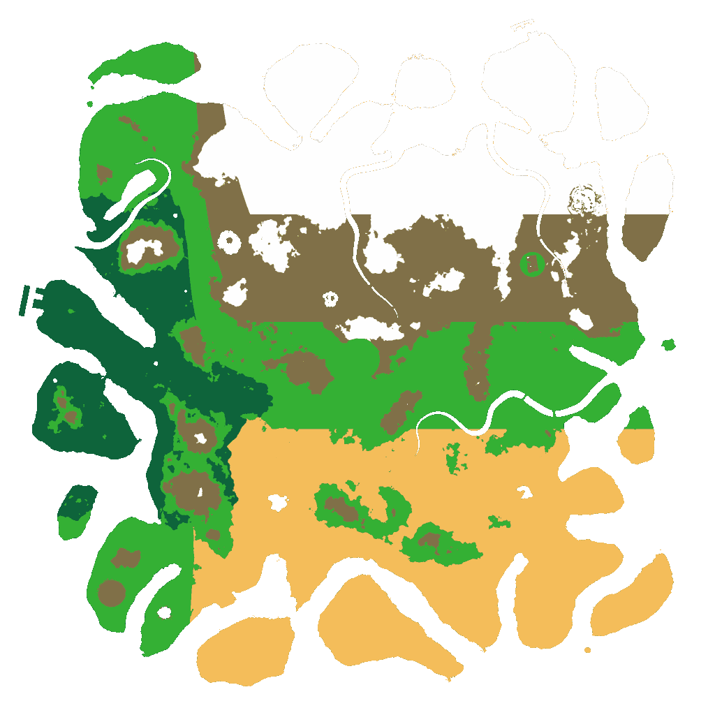 Biome Rust Map: Custom Map