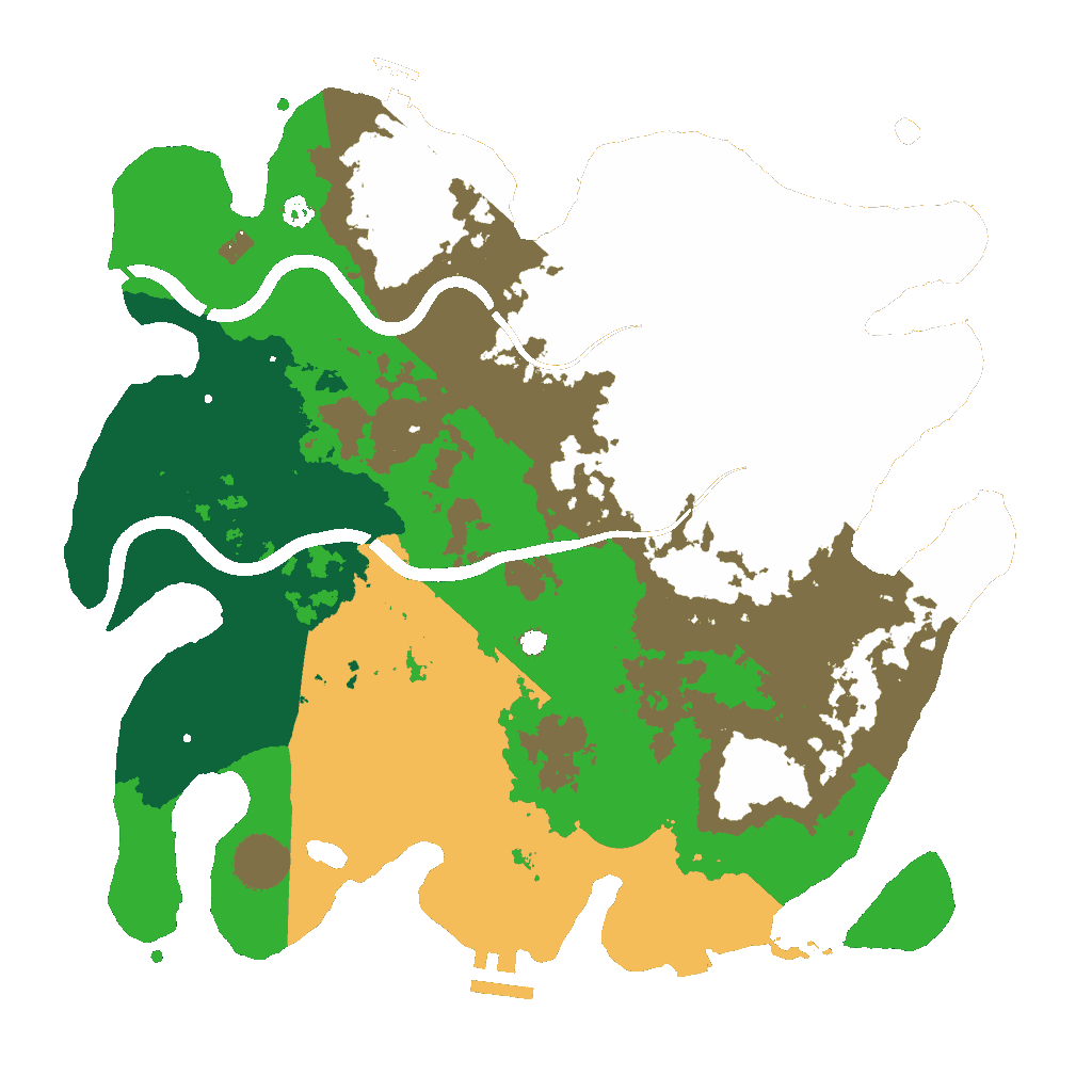 Biome Rust Map: Custom Map