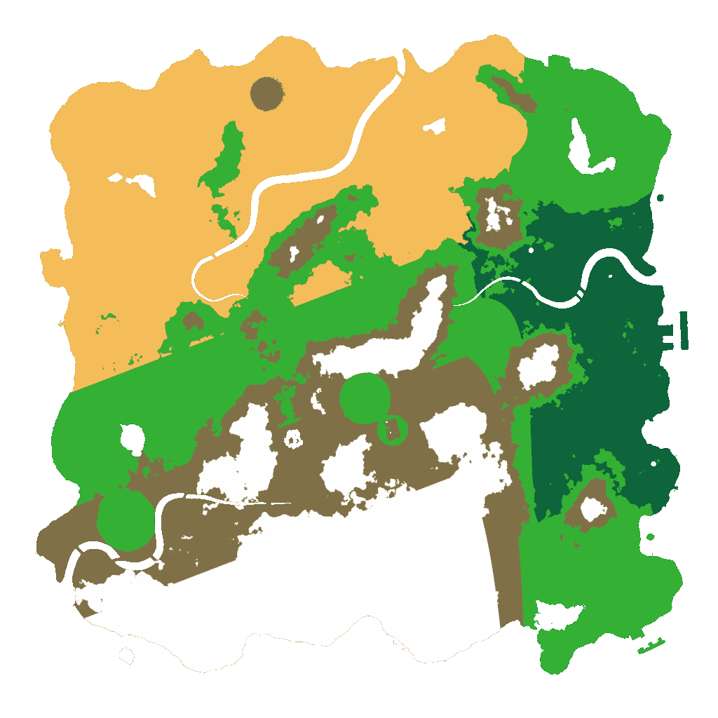 Biome Rust Map: Custom Map