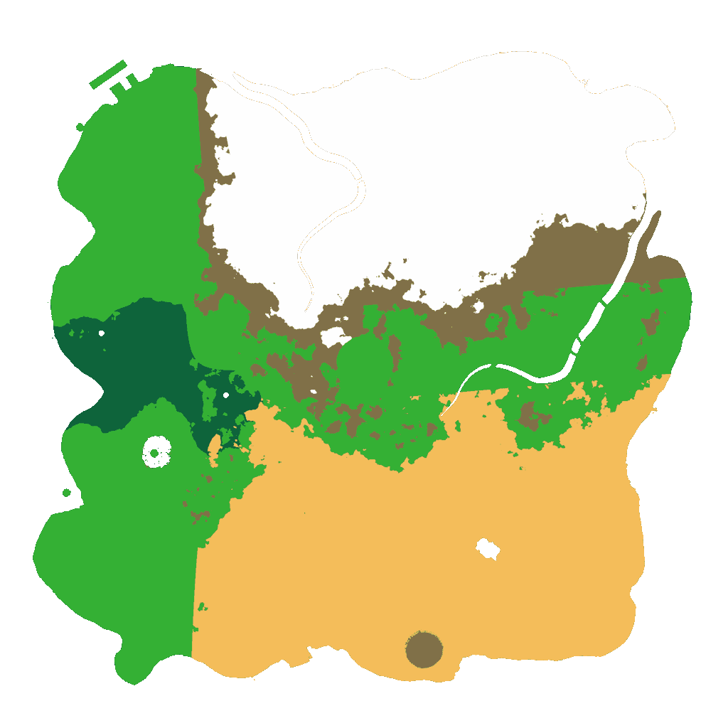 Biome Rust Map: Custom Map