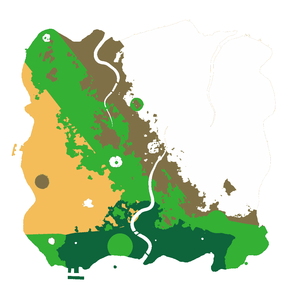 Biome Rust Map: Custom Map