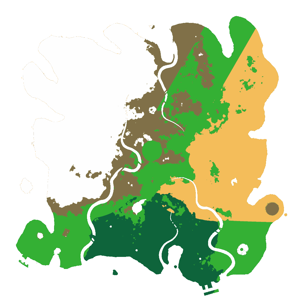 Biome Rust Map: Custom Map