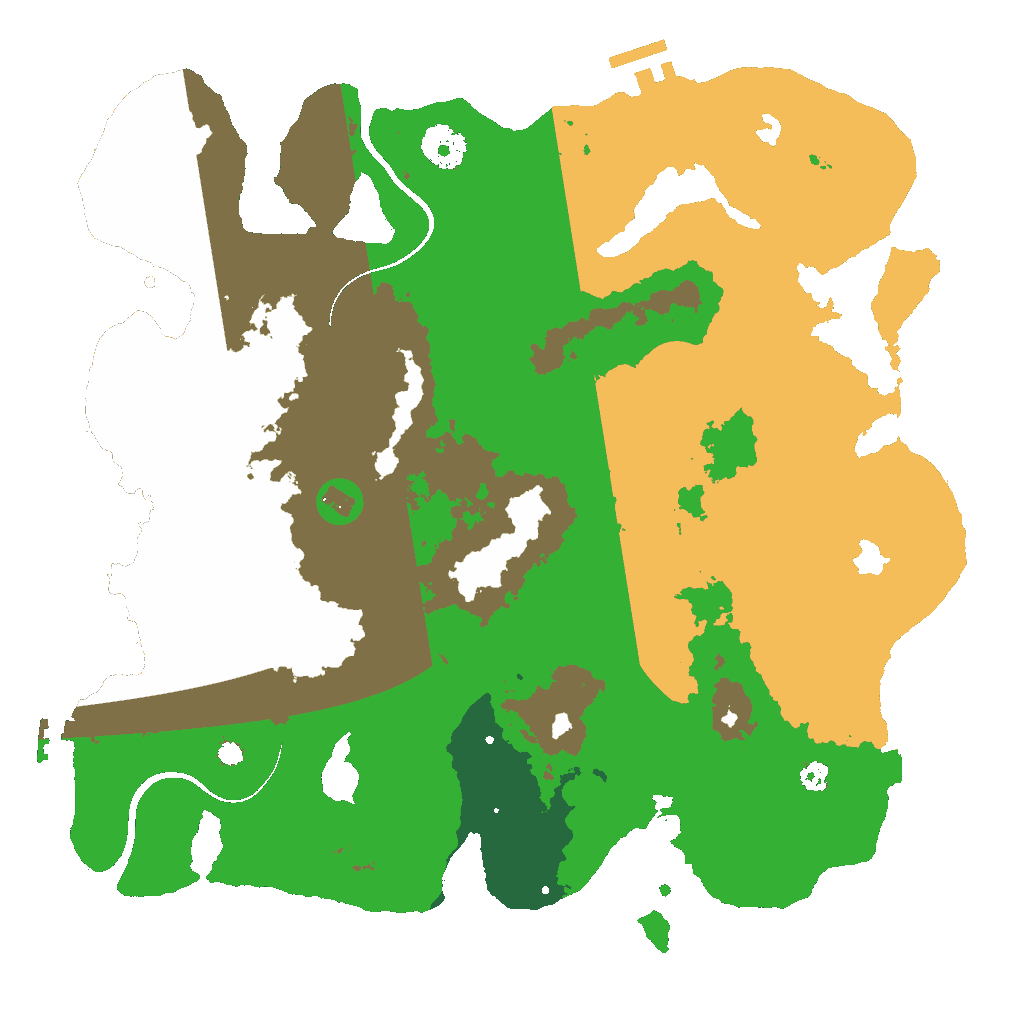 Biome Rust Map: Custom Map
