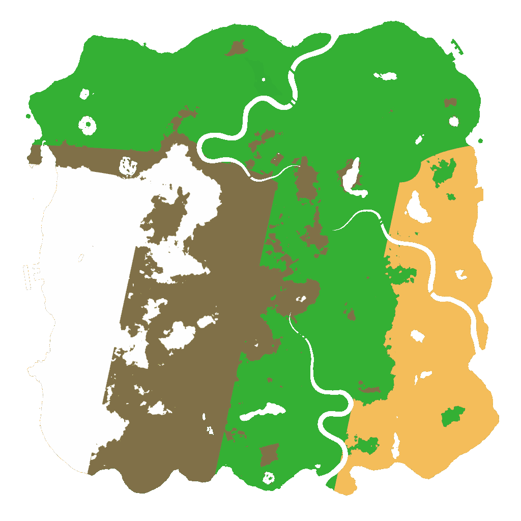Biome Rust Map: Custom Map