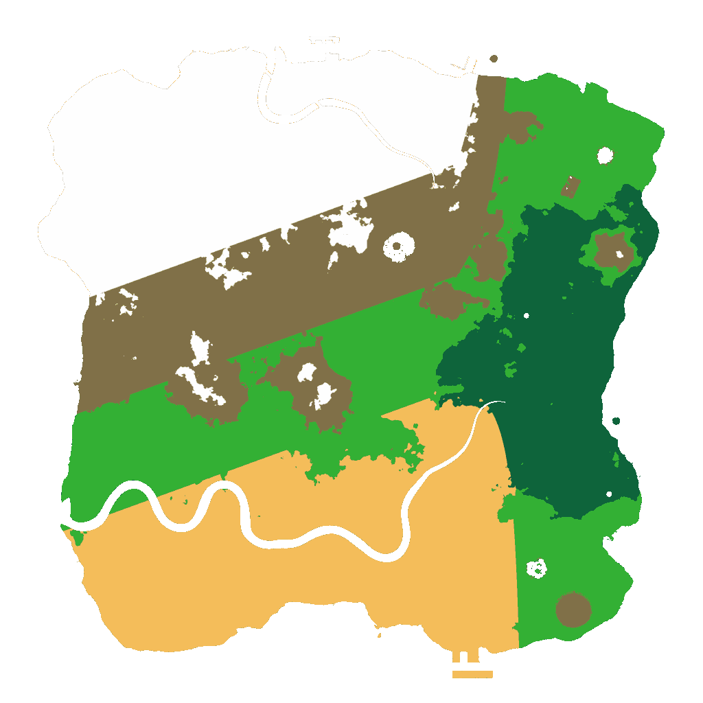 Biome Rust Map: Custom Map