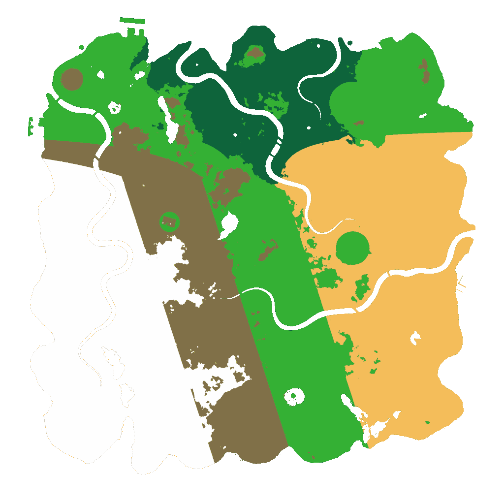 Biome Rust Map: Custom Map