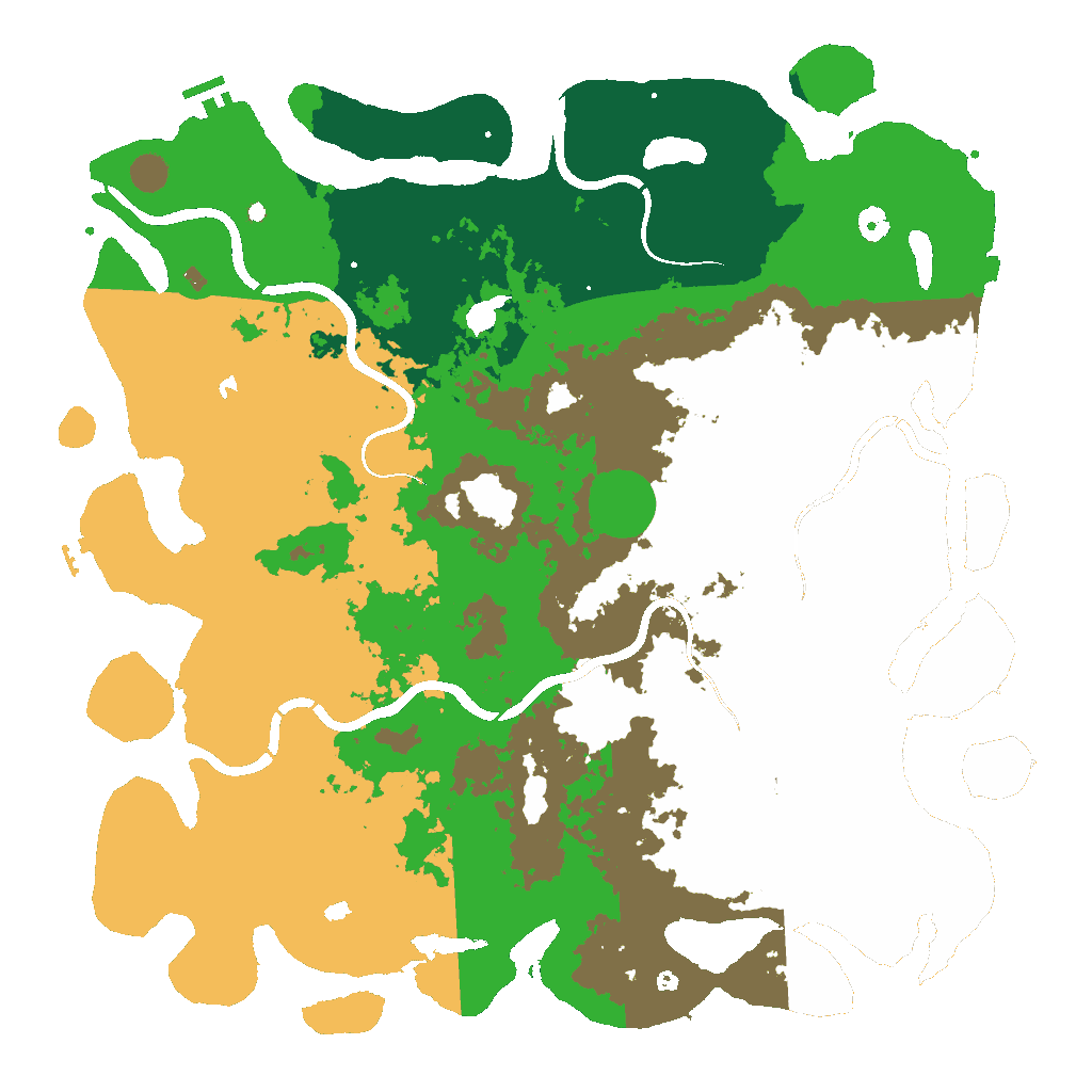 Biome Rust Map: Custom Map
