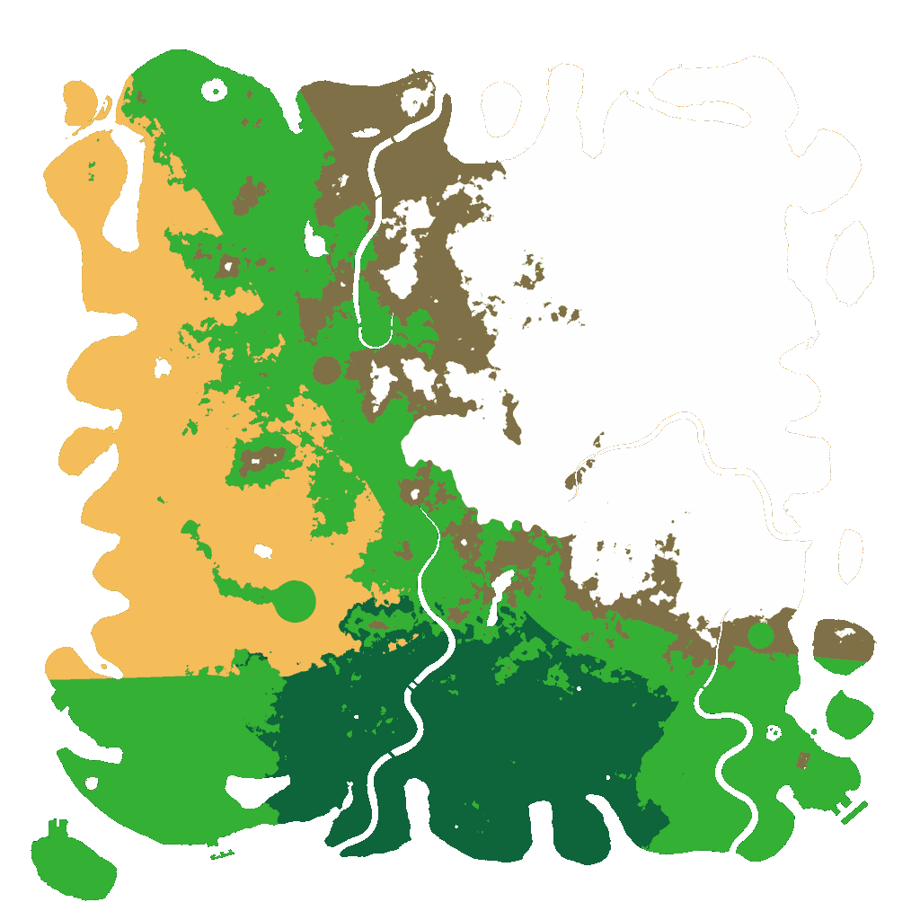 Biome Rust Map: Custom Map