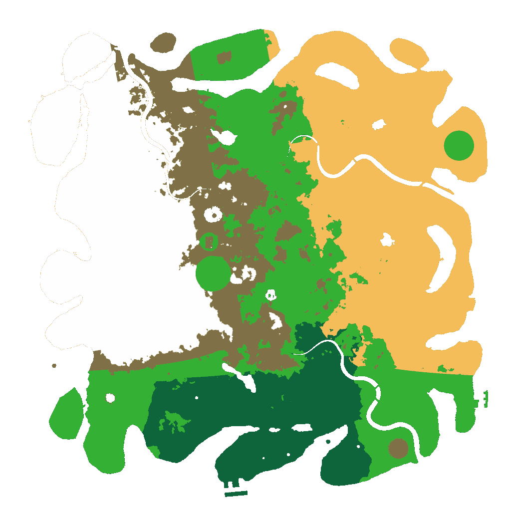 Biome Rust Map: Custom Map