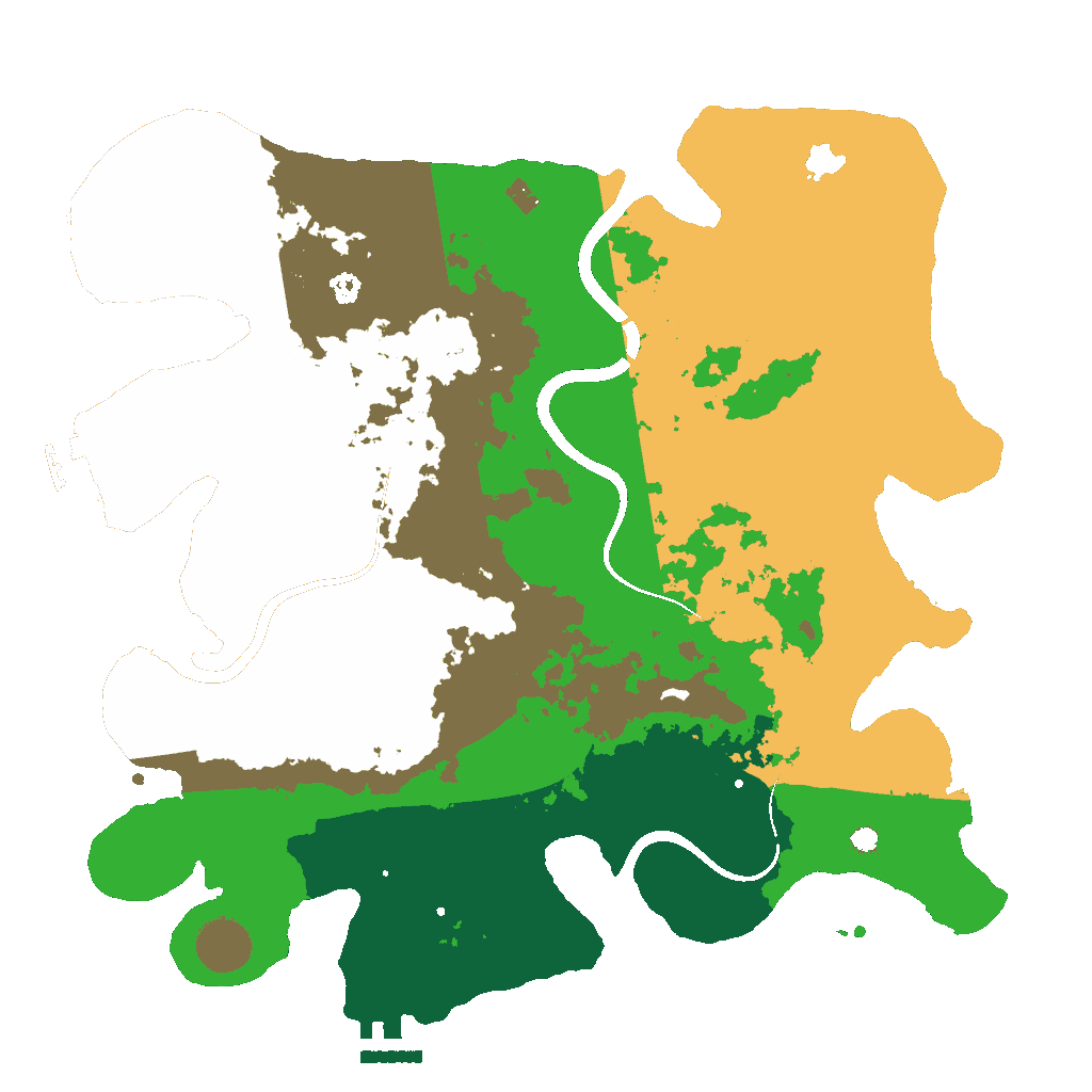 Biome Rust Map: Custom Map