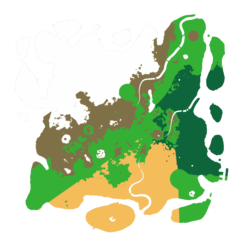 Biome Rust Map: Custom Map