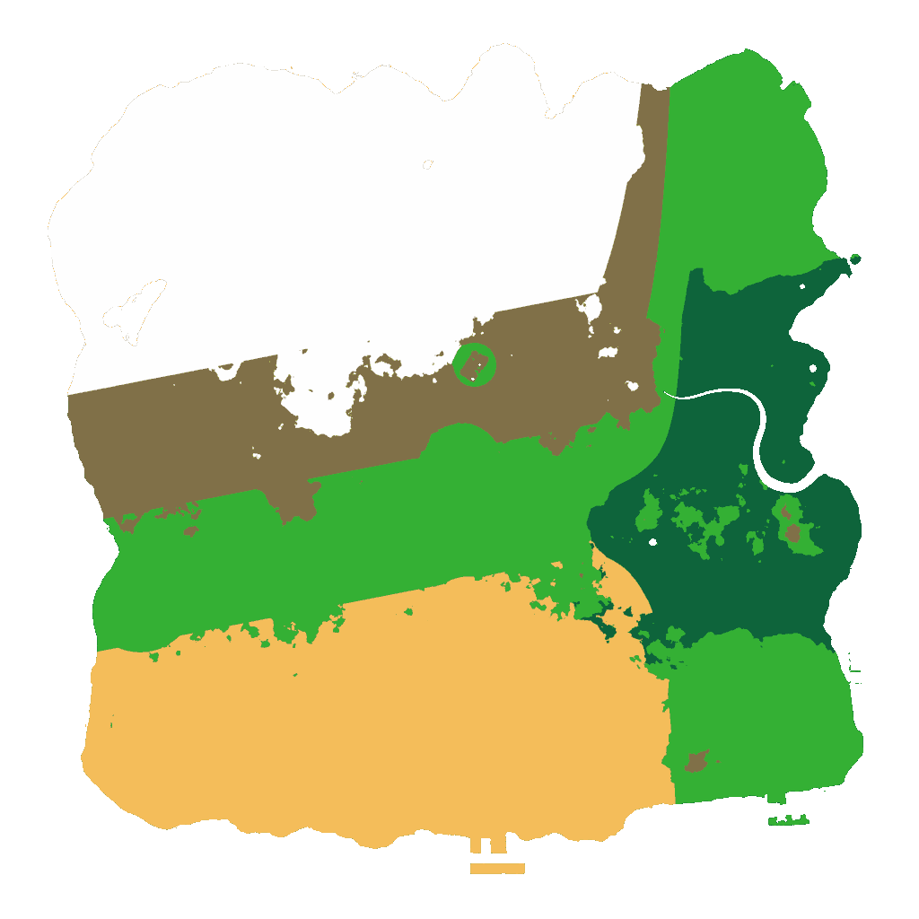 Biome Rust Map: Custom Map