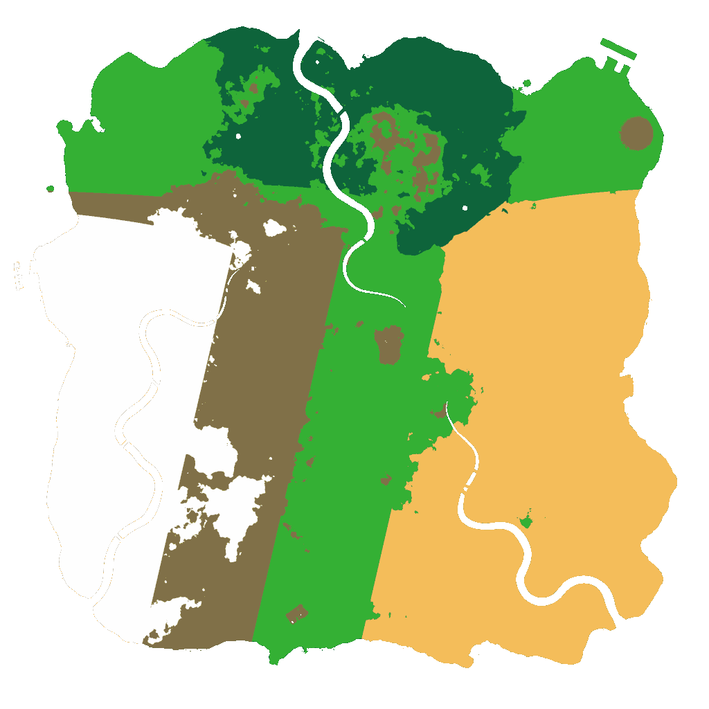 Biome Rust Map: Custom Map