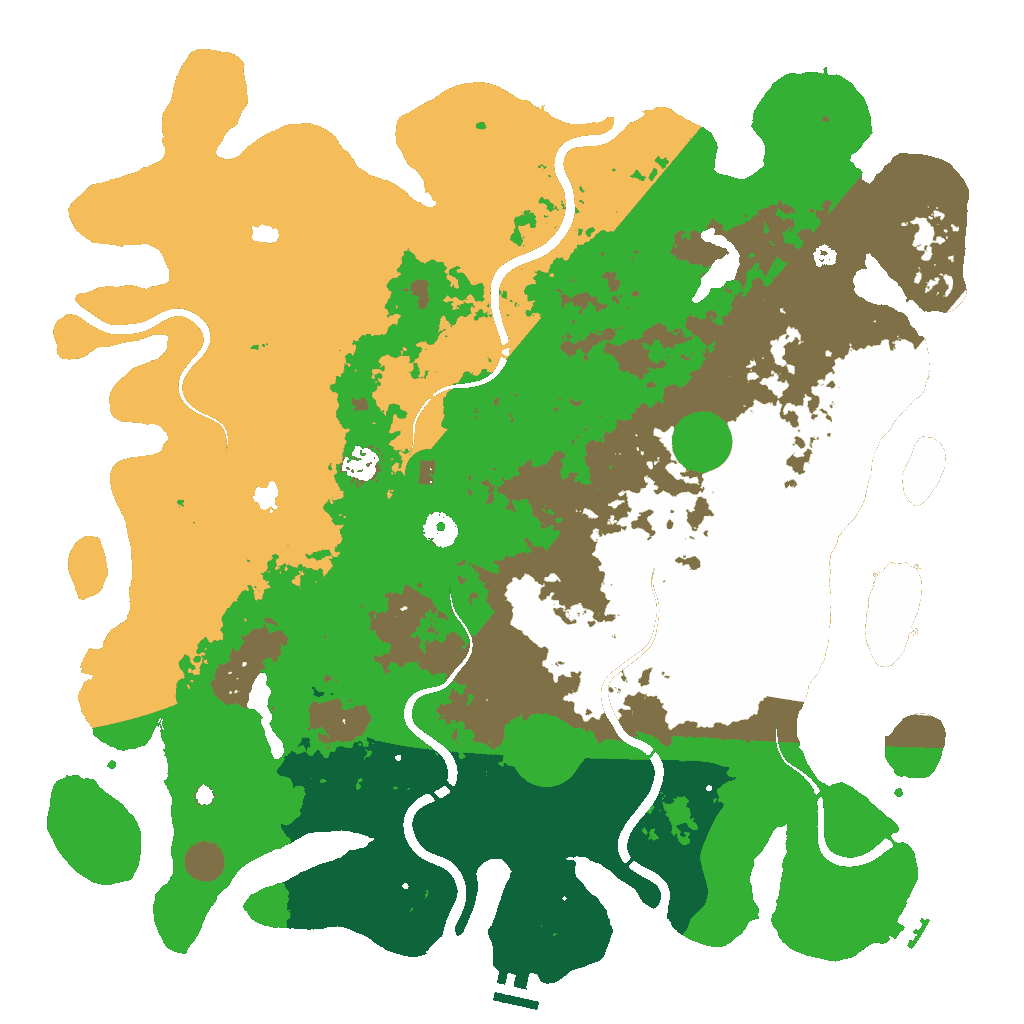 Biome Rust Map: Custom Map