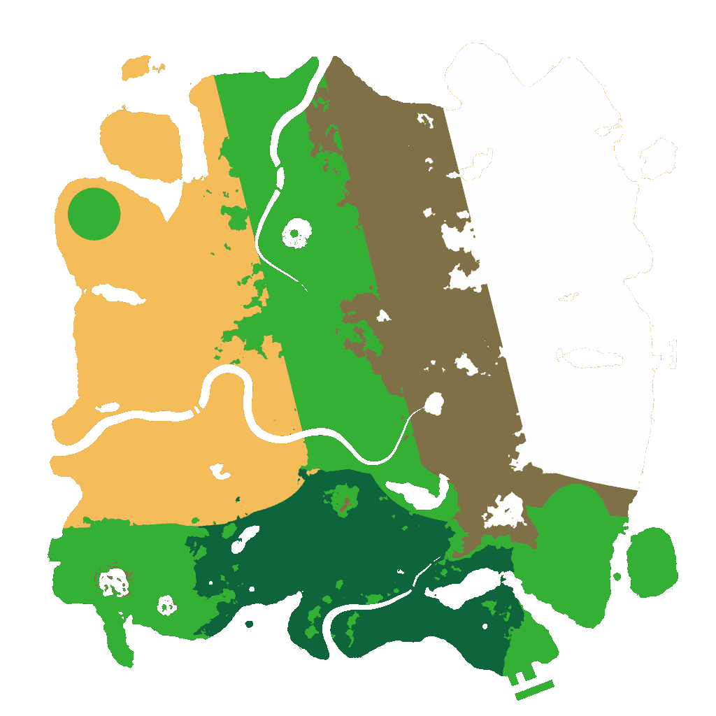 Biome Rust Map: Custom Map