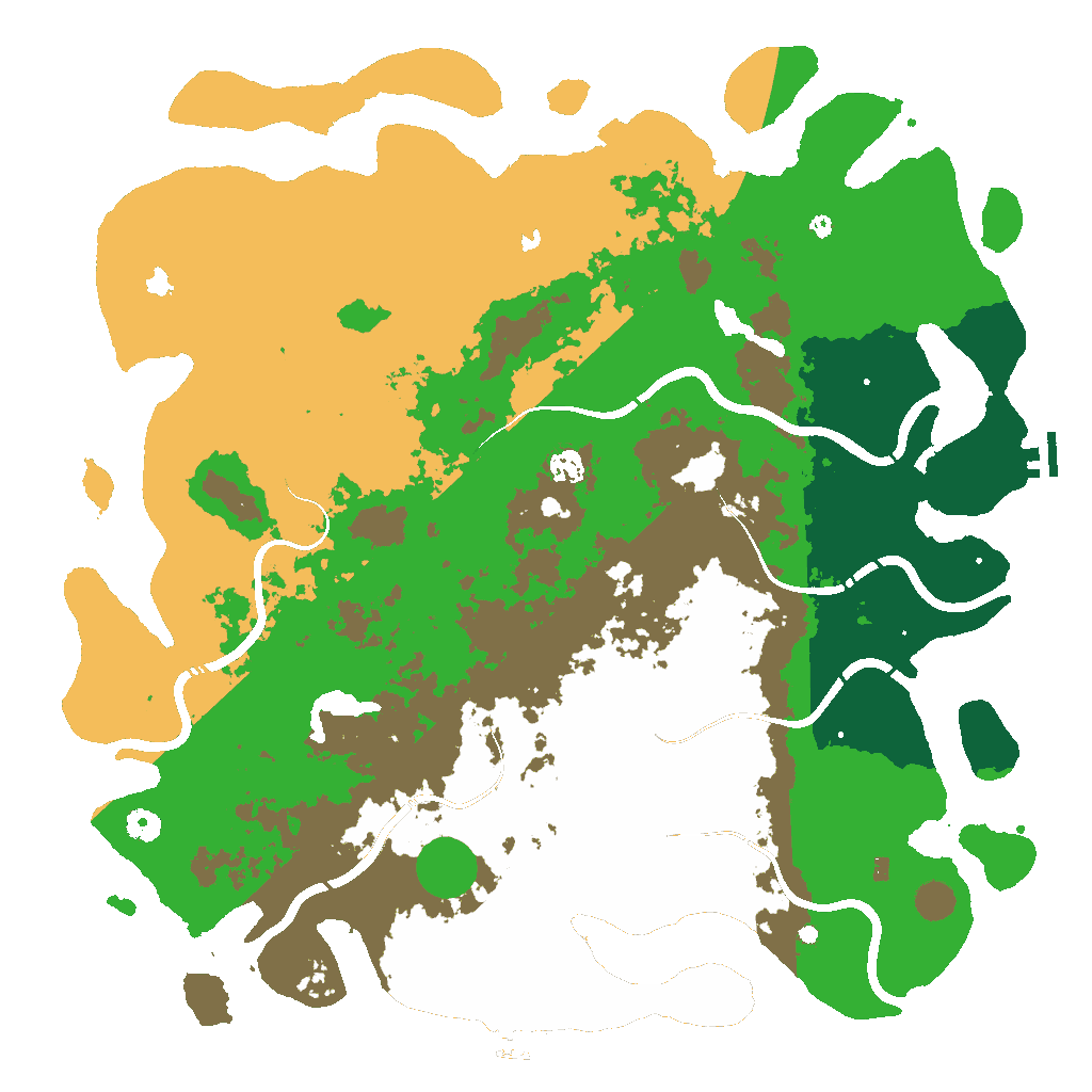Biome Rust Map: Custom Map
