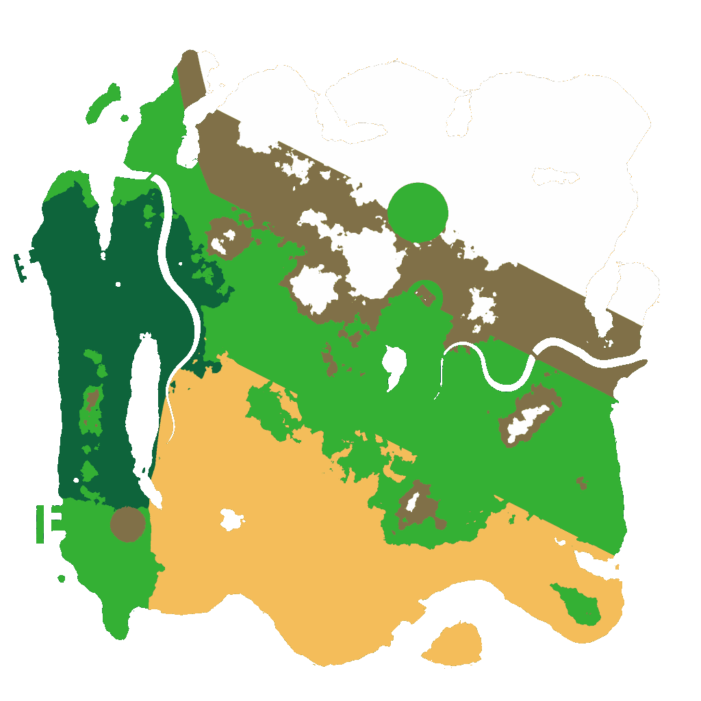 Biome Rust Map: Custom Map