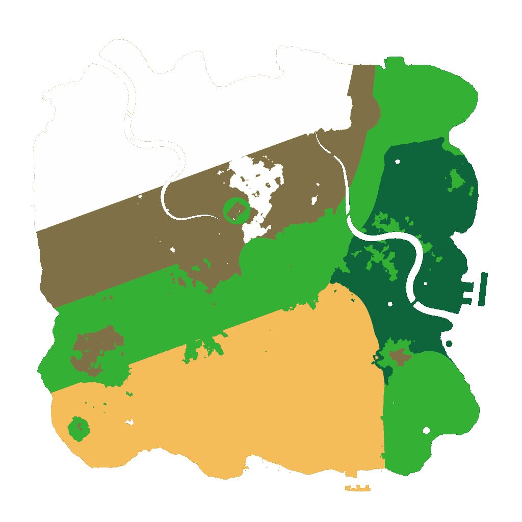 Biome Rust Map: Custom Map