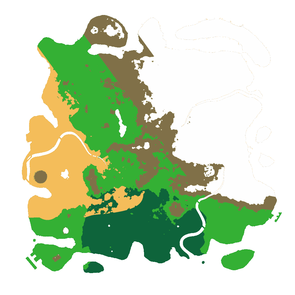 Biome Rust Map: Custom Map