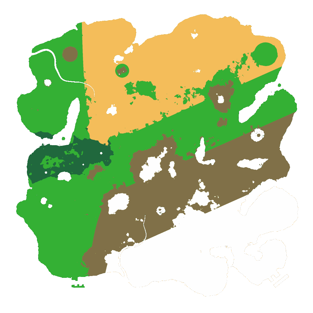 Biome Rust Map: Custom Map