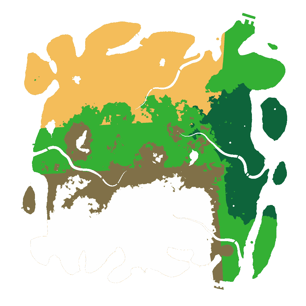 Biome Rust Map: Custom Map