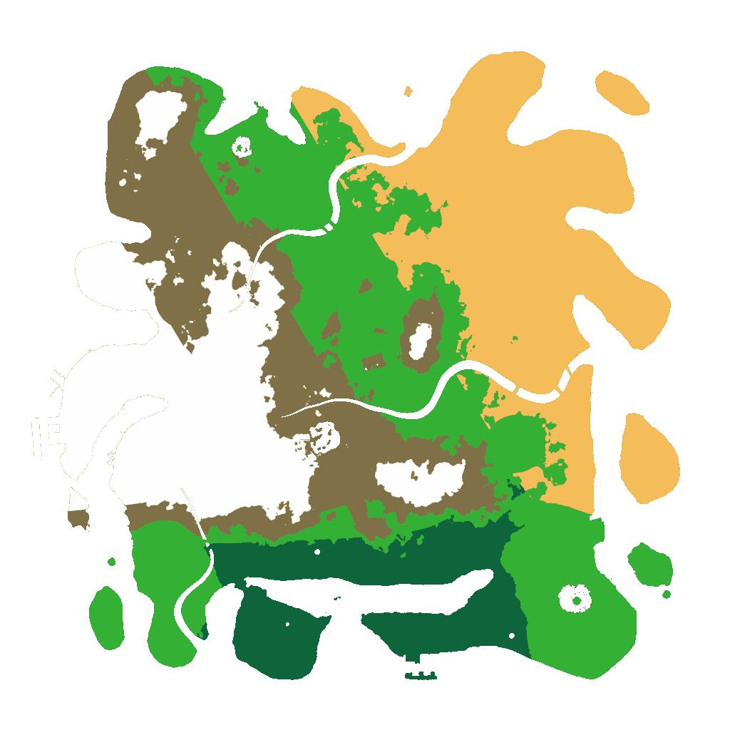 Biome Rust Map: Custom Map