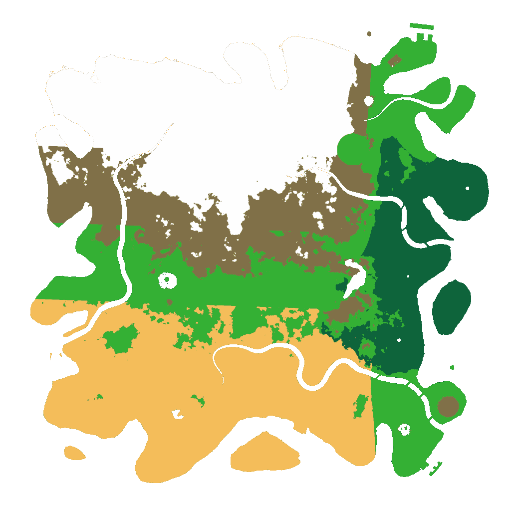 Biome Rust Map: Custom Map