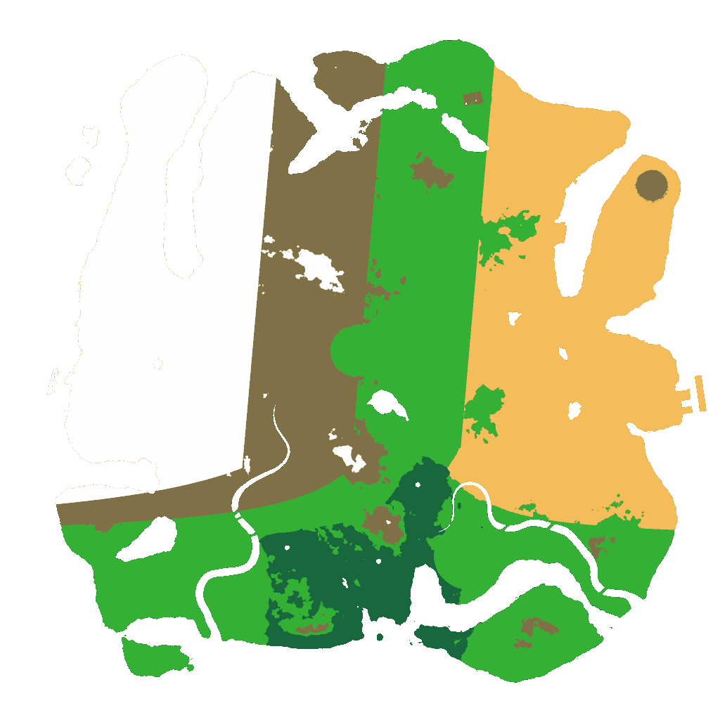 Biome Rust Map: Custom Map