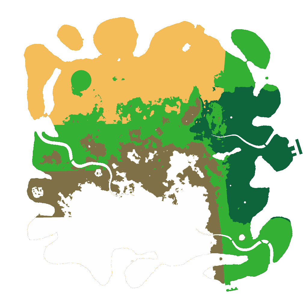 Biome Rust Map: Custom Map