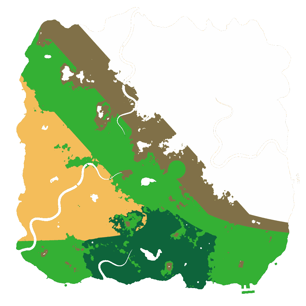 Biome Rust Map: Custom Map