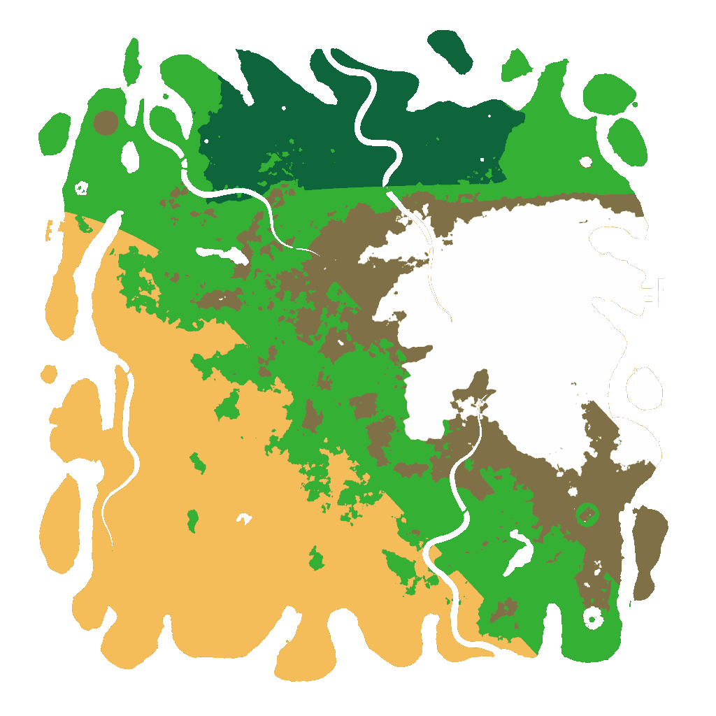 Biome Rust Map: Custom Map