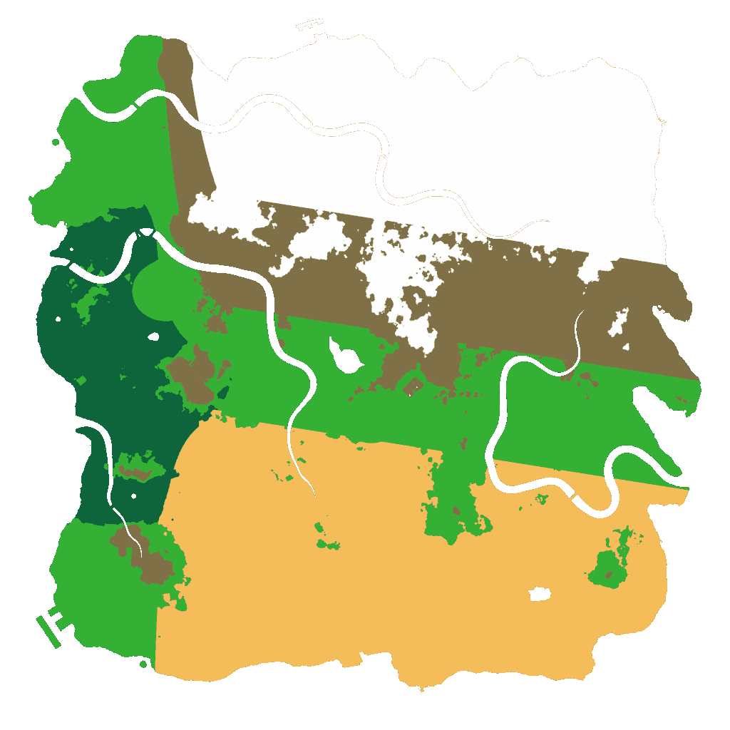 Biome Rust Map: Custom Map