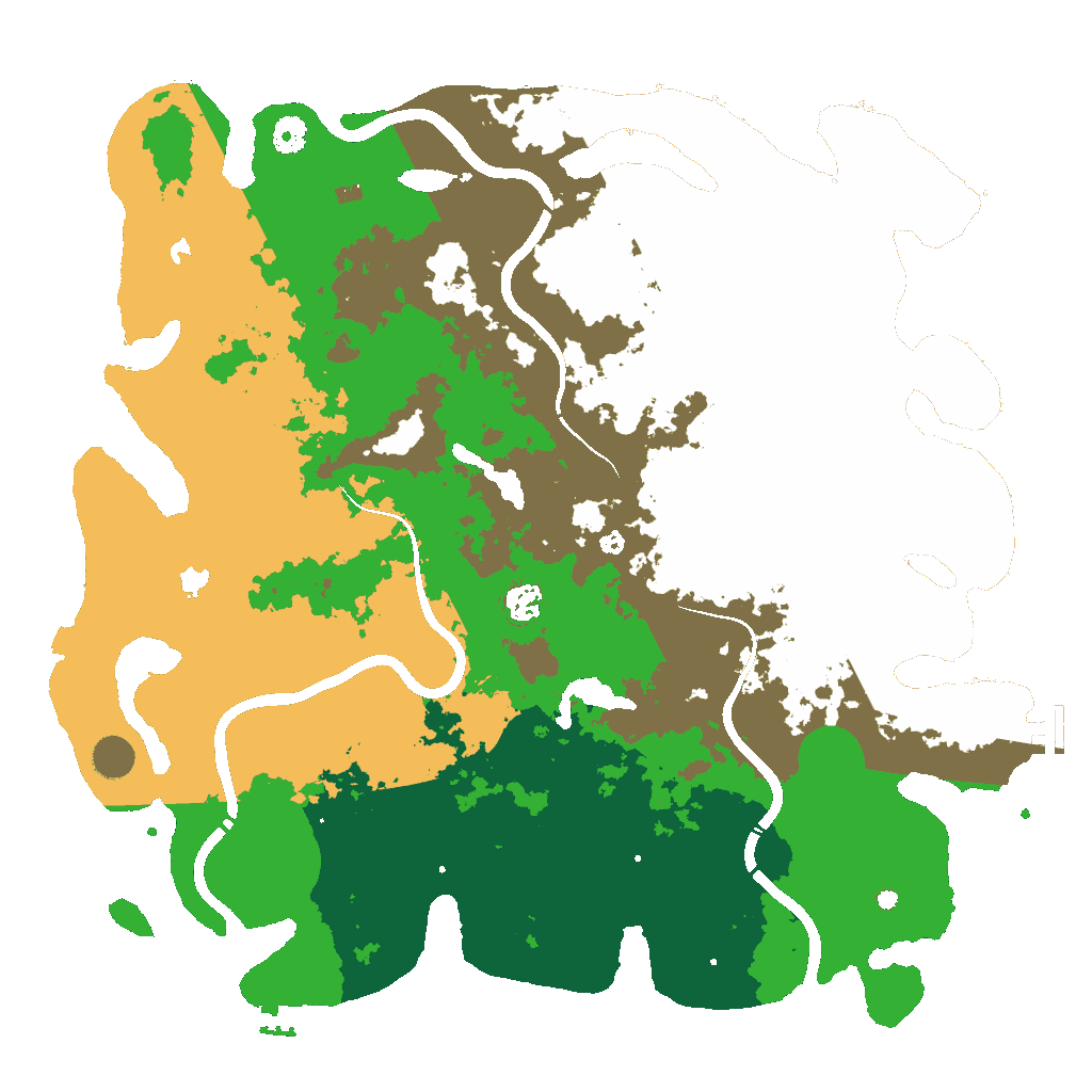 Biome Rust Map: Custom Map