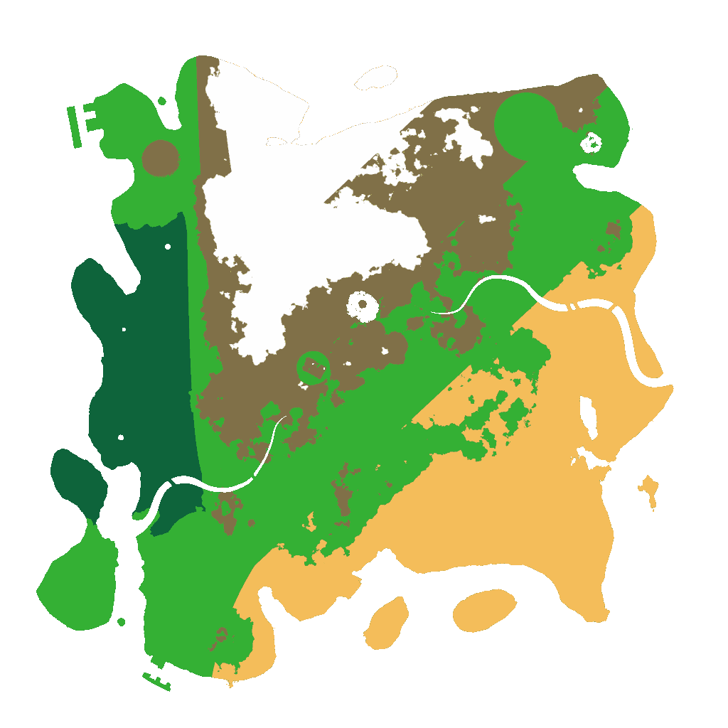 Biome Rust Map: Custom Map