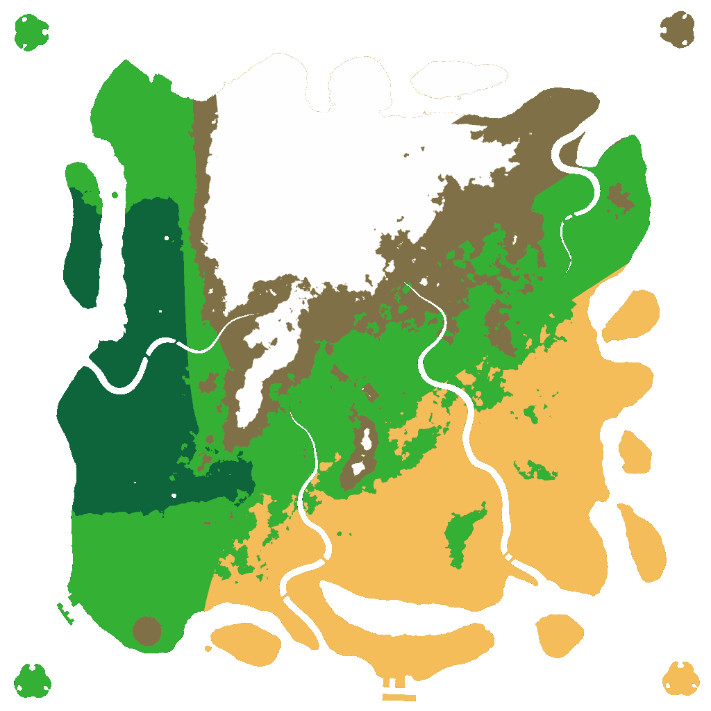 Biome Rust Map: Custom Map