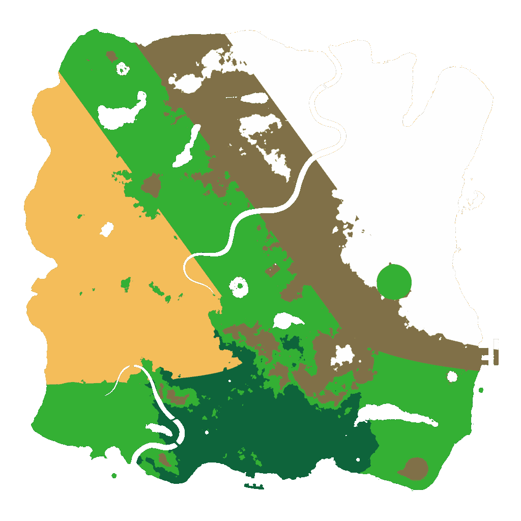 Biome Rust Map: Custom Map