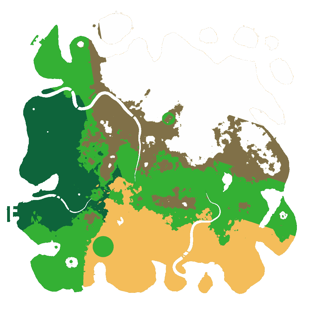 Biome Rust Map: Custom Map