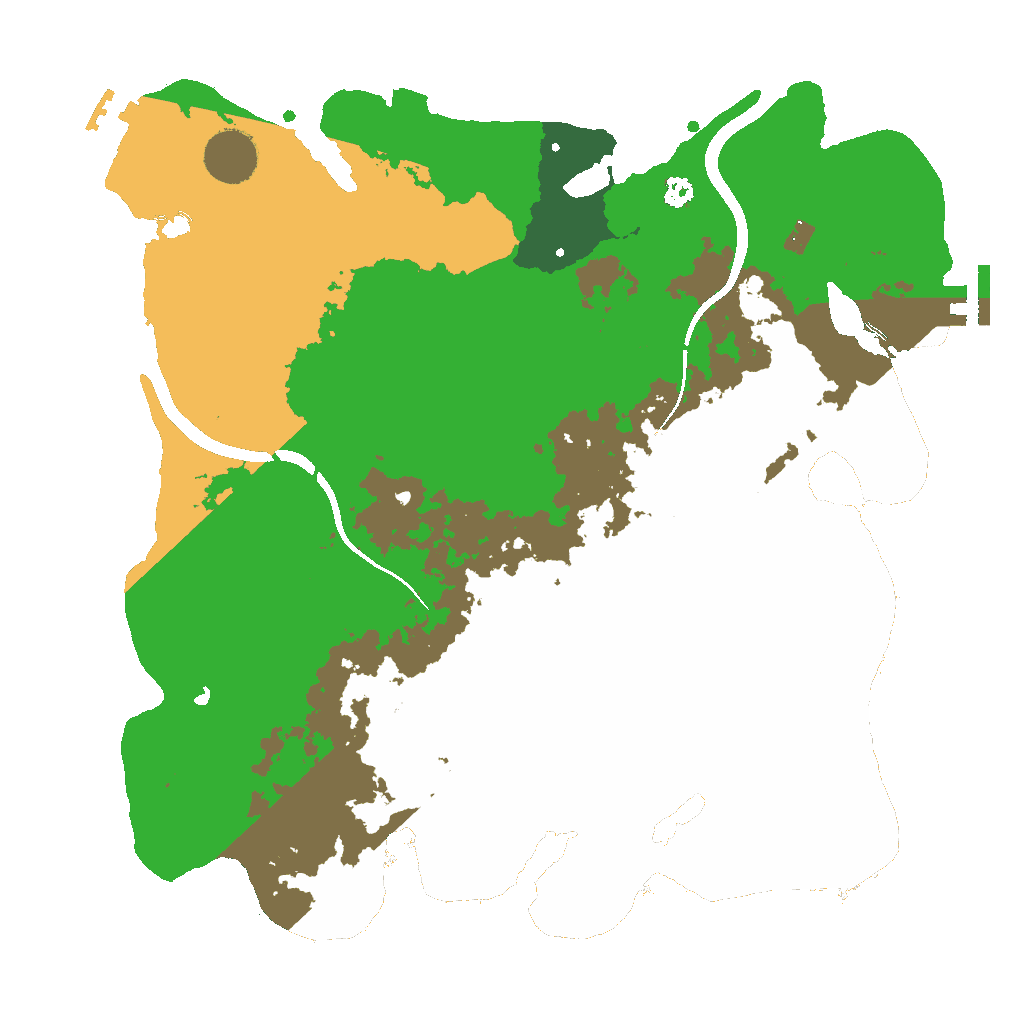 Biome Rust Map: Custom Map