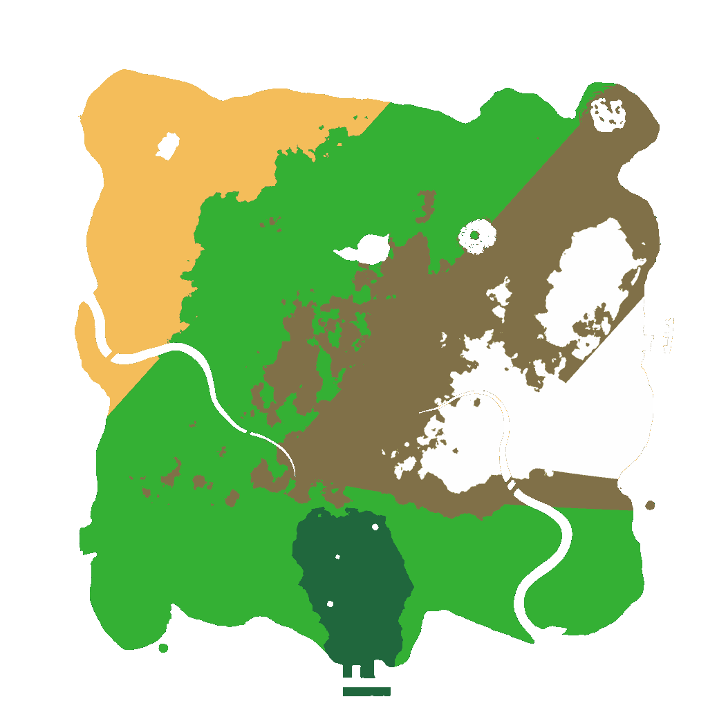 Biome Rust Map: Custom Map